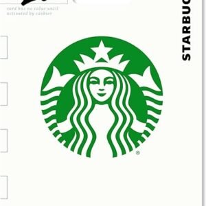 Starbucks Card" or "Gift Card: Starbucks