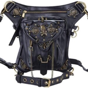 Steampunk Waist Bag for Men and Women