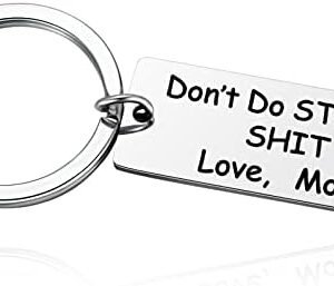 Stupid St Keychain: Mom's Graduation Gag