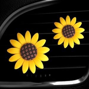 Sunflower Car Accessories Air Vent Clips