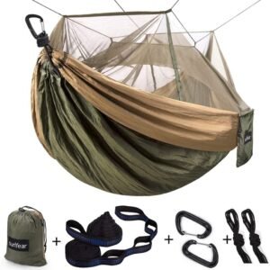Sunyear Portable Camping Hammock with Net