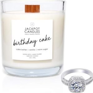 Surprise Jewelry Birthday Cake Candle