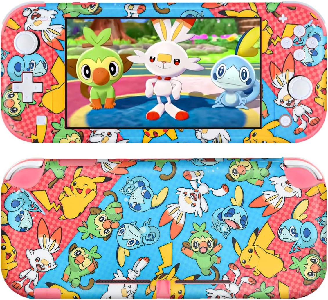 Switch Lite Skin: Cute Animals Full Wrap