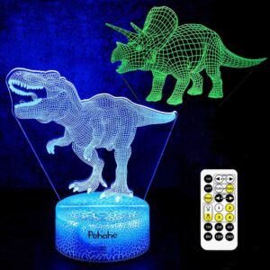 T-Rex 3D Night Light - Dinosaur Toys