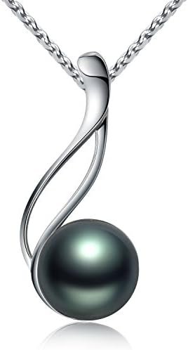 Tahitian Black Pearl Pendant Necklace