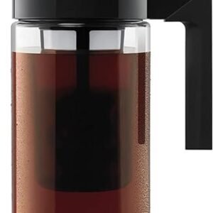 Takeya Cold Brew Coffee Maker, 1 Quart, Black