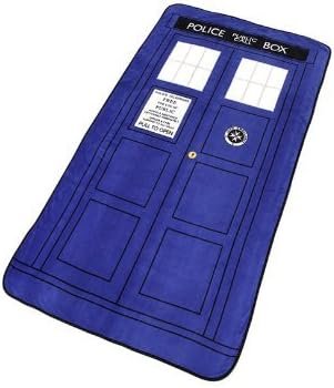 Tardis Silk Touch Throw Blanket