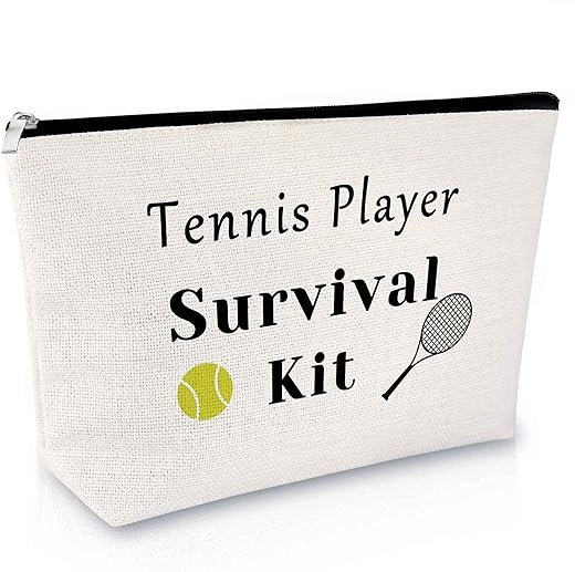 Tennis Player Gift Makeup Bag