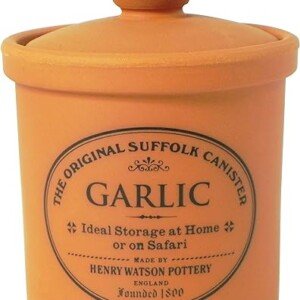 Terracotta Garlic Keeper - Made in England