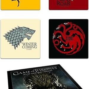 Thrones House Sigil Coaster Set