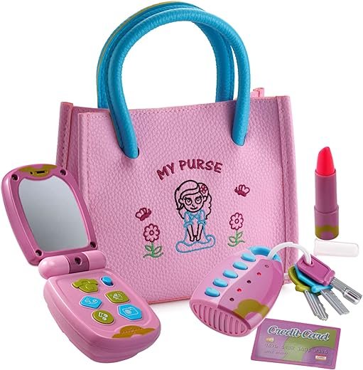 Toddler Purse - Pretend Play Purse for Girls