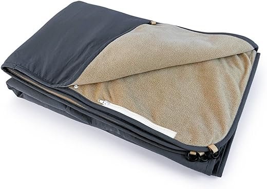 Travel Electric Blanket: Machine Washable, Water Repellent