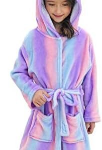 Unicorn Hooded Bathrobe - Perfect for Girls