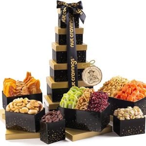 Valentines Day Nut & Fruit Gift Basket