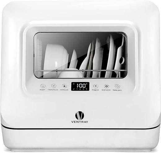 VENTRAY Mini Compact Portable Dishwasher