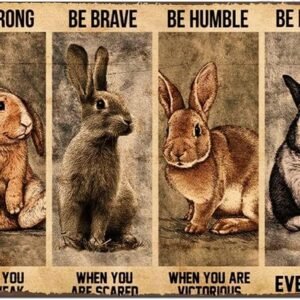 Vintage Bunny Rabbit Wall Decor