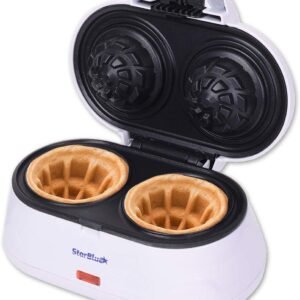 Waffle Bowl Maker - Make Belgian waffles in minutes