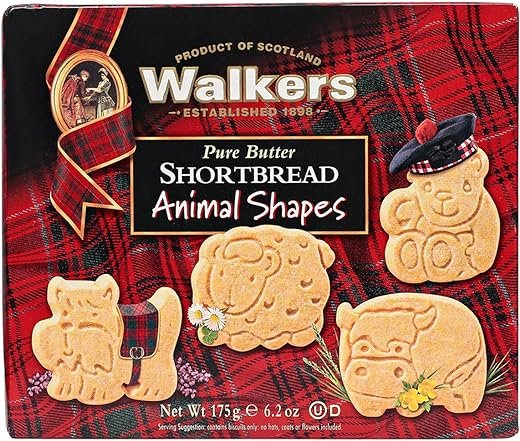 Walkers Animal Shape Shortbread, 6.2 oz