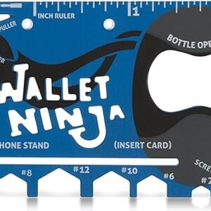 Wallet Ninja Multitool Card - 18-in-1