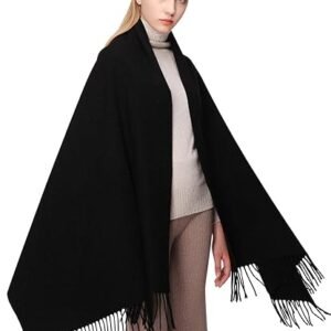 Warm Cashmere Wool Scarf for Women