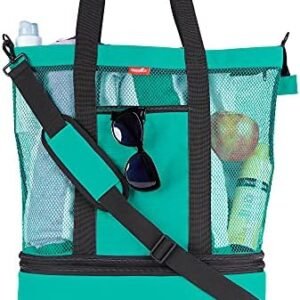 Waterproof beach bag with cooler
