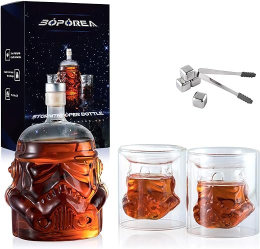 Whiskey Decanter Set - 2 Glasses