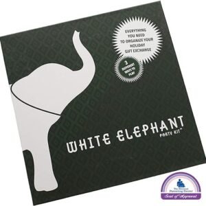 White Elephant Party Kit - Ultimate Gift Game Organizer!