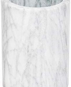 White Marble Wine Bottle Cooler: Elegant Chiller