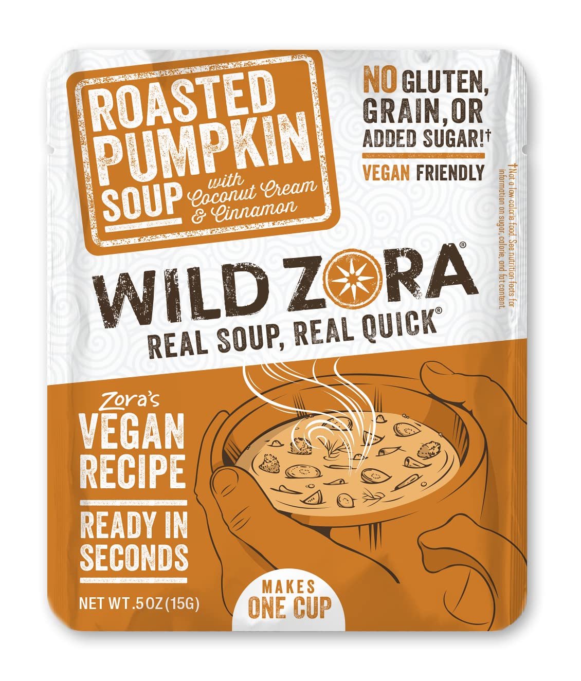 Wild Zora Roasted Pumpkin Keto Soup