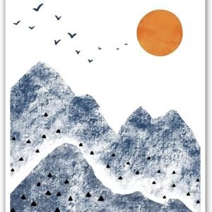 Wilderness Sunrise Mountain Art Print
