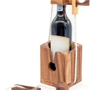 Wine Bottle Puzzle - Challenging Game for Adults