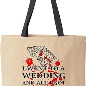 Witty Wedding Canvas Tote Bag