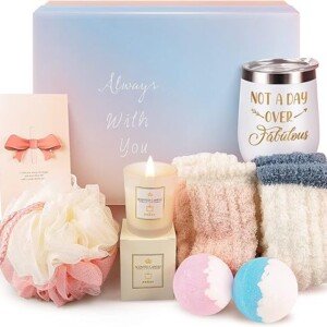 Women's Birthday Gift Set - Spa Relaxation Basket