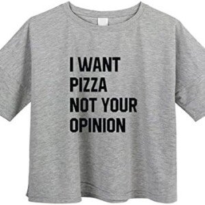 Women's Graphic Crop Top Tee