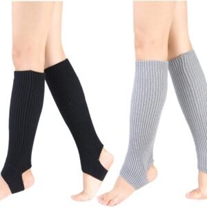 Women's Knee High Stirrup Leg Warmers