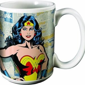 Wonder Woman Coffee Mug, Multicolor