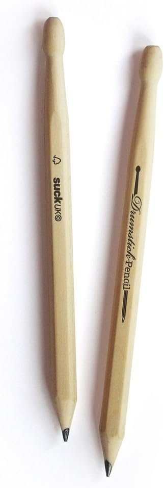 Wooden Drumstick Pencil Set | Novelty Art Supplies