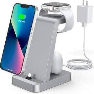 Woruda 3-in-1 Wireless Charger Stand
