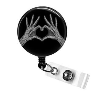 XRay Heart Badge Reel for Radiology Techs