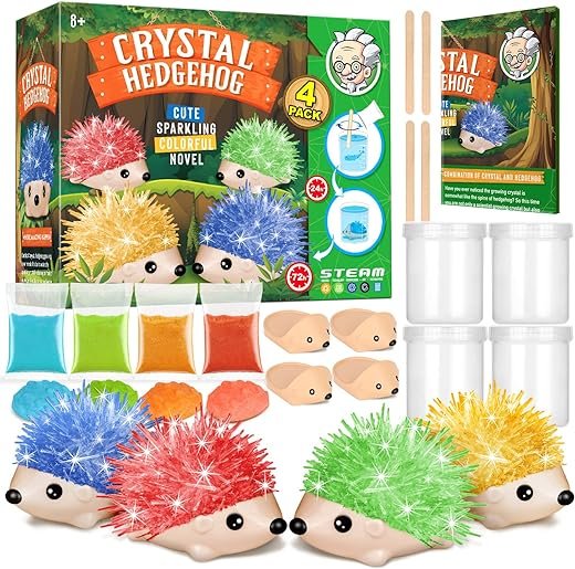 XXTOYS Crystal Growing Kit - Vibrant Hedgehog