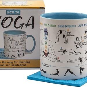 Yoga Coffee Mug - Learn, Drink, Gift