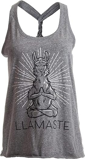 Yoga Llama Namaste Tank Top