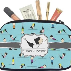 Yoga Poses Cosmetic Bag - Medium
