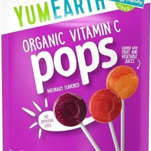 YumEarth Organic Vitamin C Pops, Variety Pack