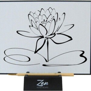 Zen Artist Board: Watercolor Meditation Art