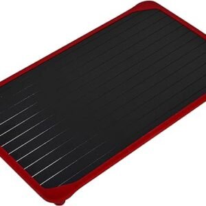 Zintak Defrosting Tray - Thawing & Gift for Kitchen Gadgets Lover - New Silicone Border Design
