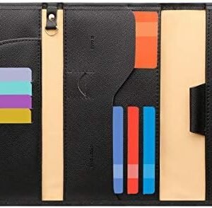 ZOPPEN RFID Blocking Passport & Vaccine Card Holder