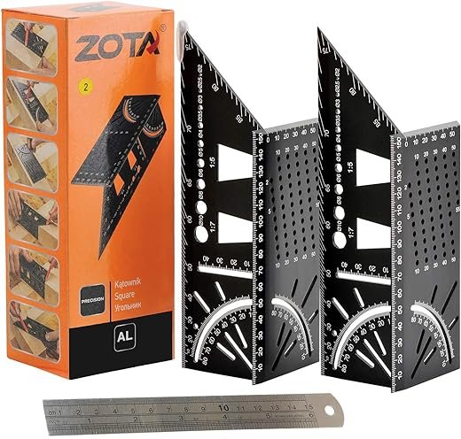 ZOTA Woodworking Tools: 3D Angle Measuring Ruler